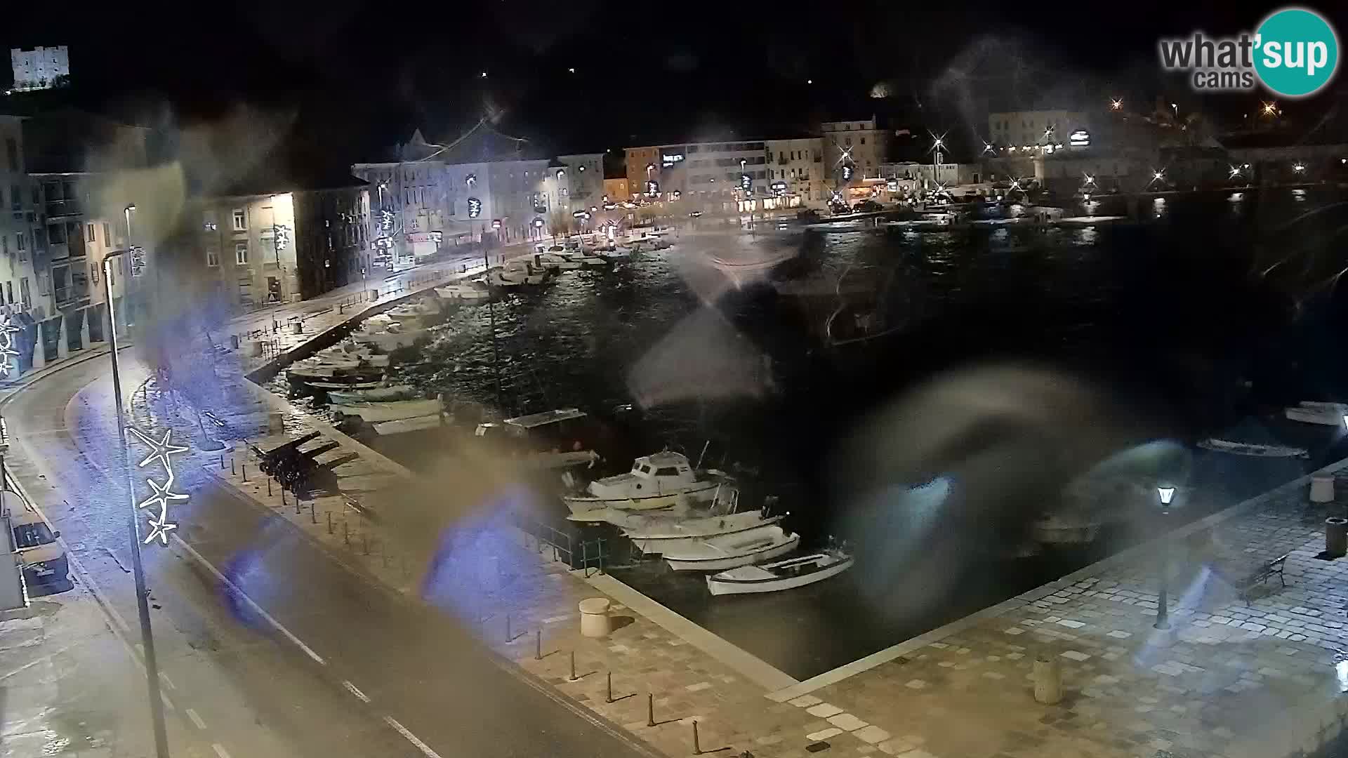 Senj Webcam – Panoramic view of Senj riva