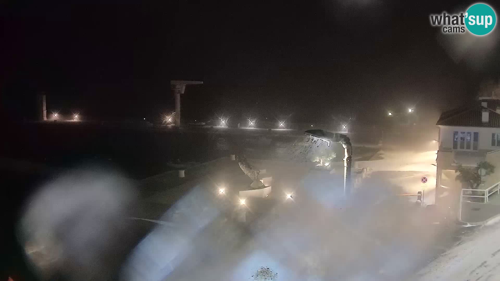 Senj Spletna kamera – pogled na obalo Senja