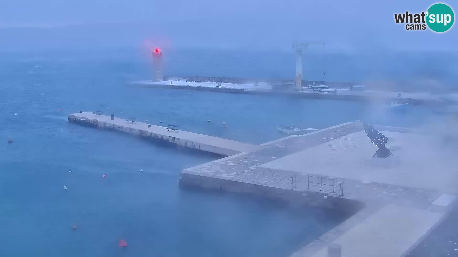 Senj Webcam – Panoramic view of Senj riva