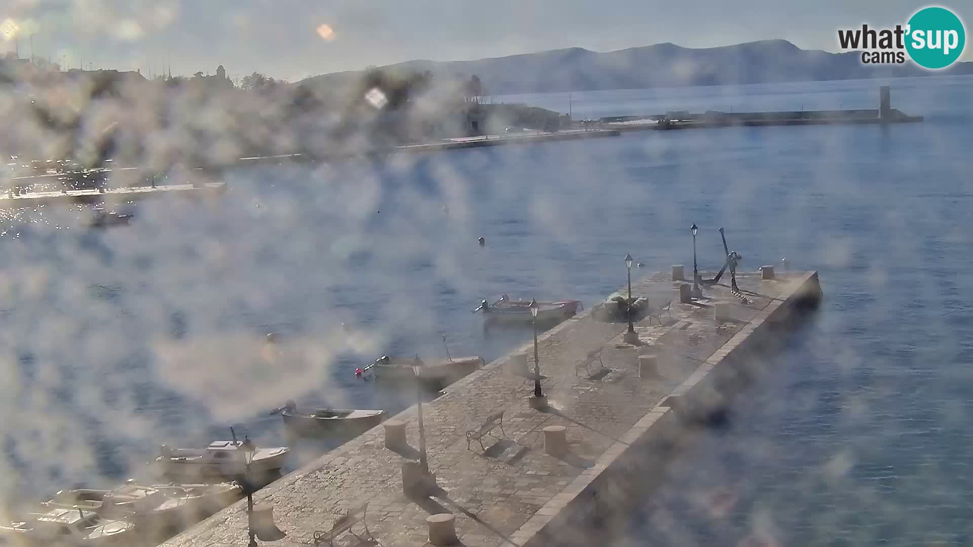 Webcam Segna – Panorama dell’lungomare di Senj