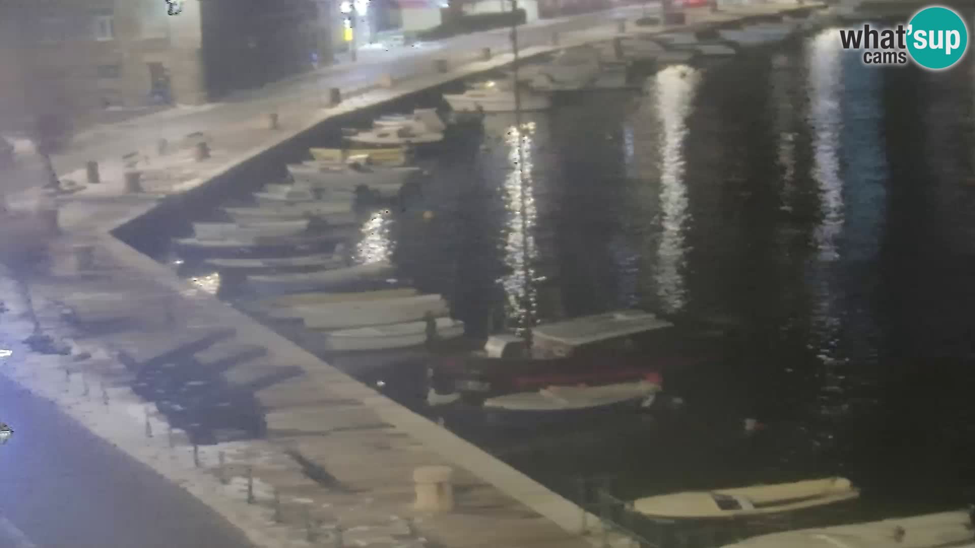 Webcam Segna – Panorama dell’lungomare di Senj