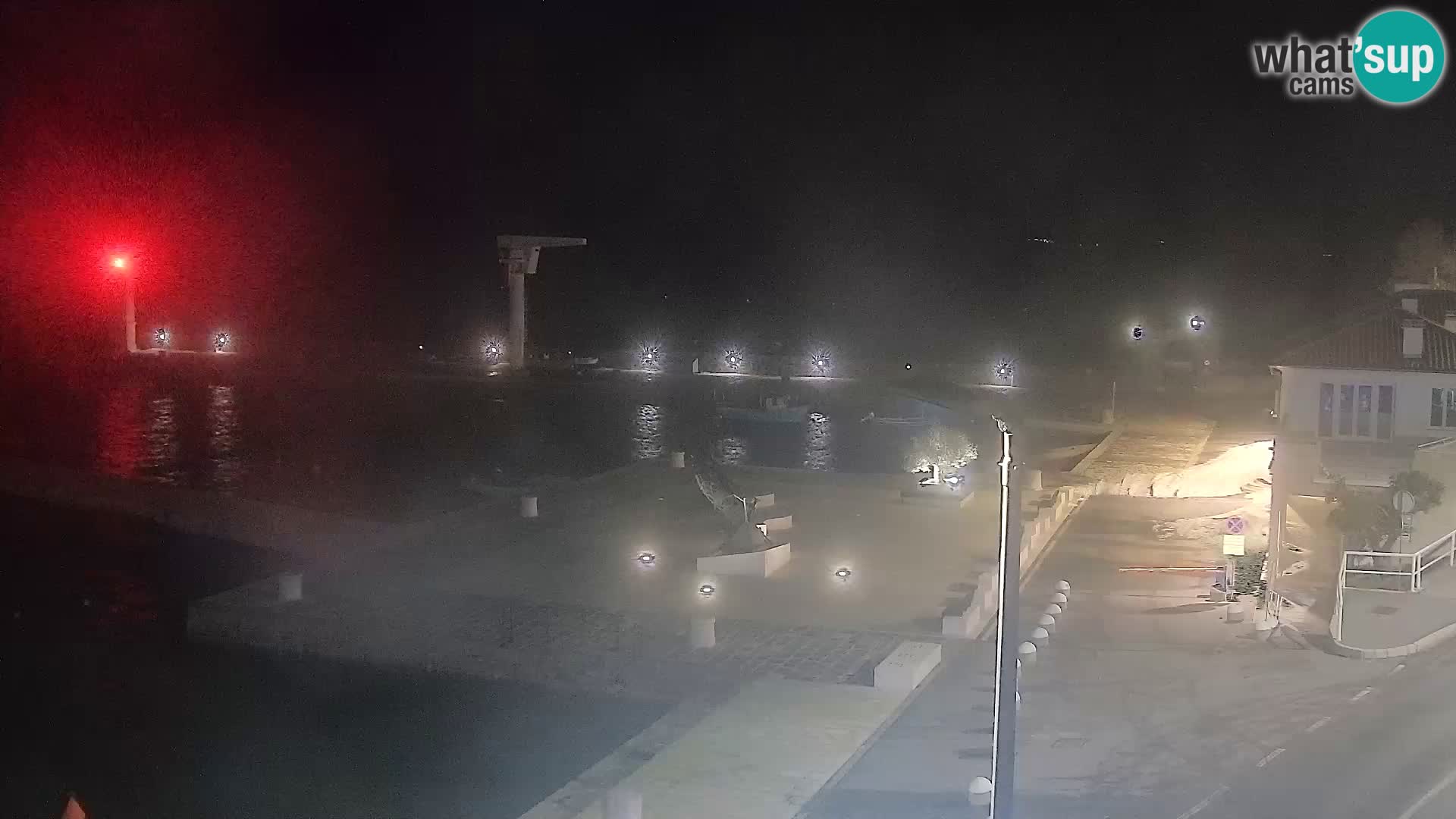 Senj Webcam – Panoramic view of Senj riva