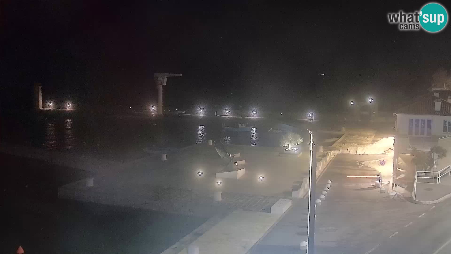 Senj Webcam – Panoramic view of Senj riva