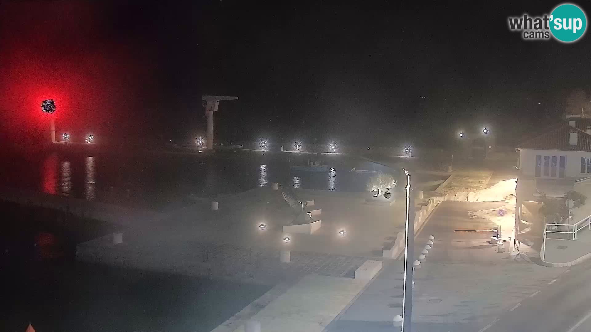 Senj Webcam – Panoramic view of Senj riva