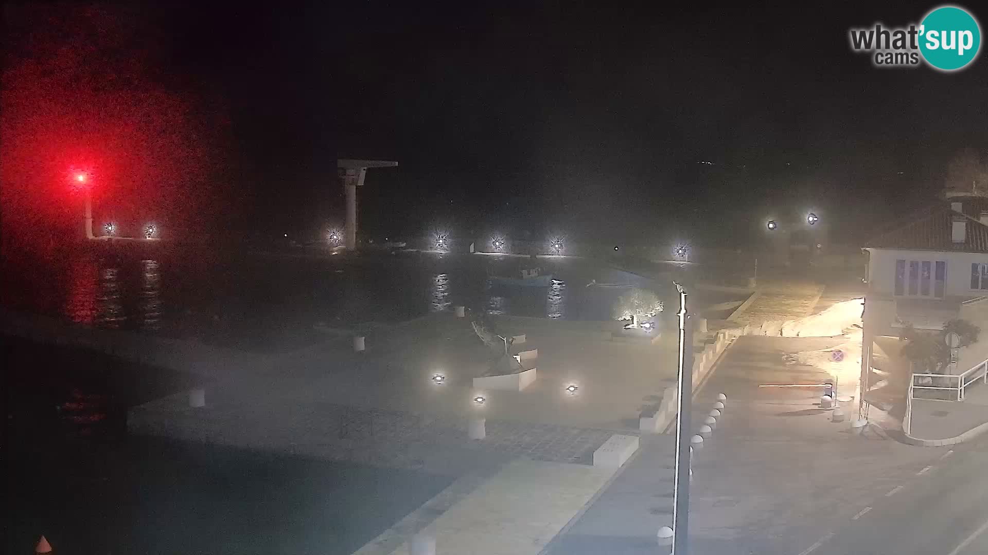 Senj camera en vivo – Vista panorámica de Senj riva