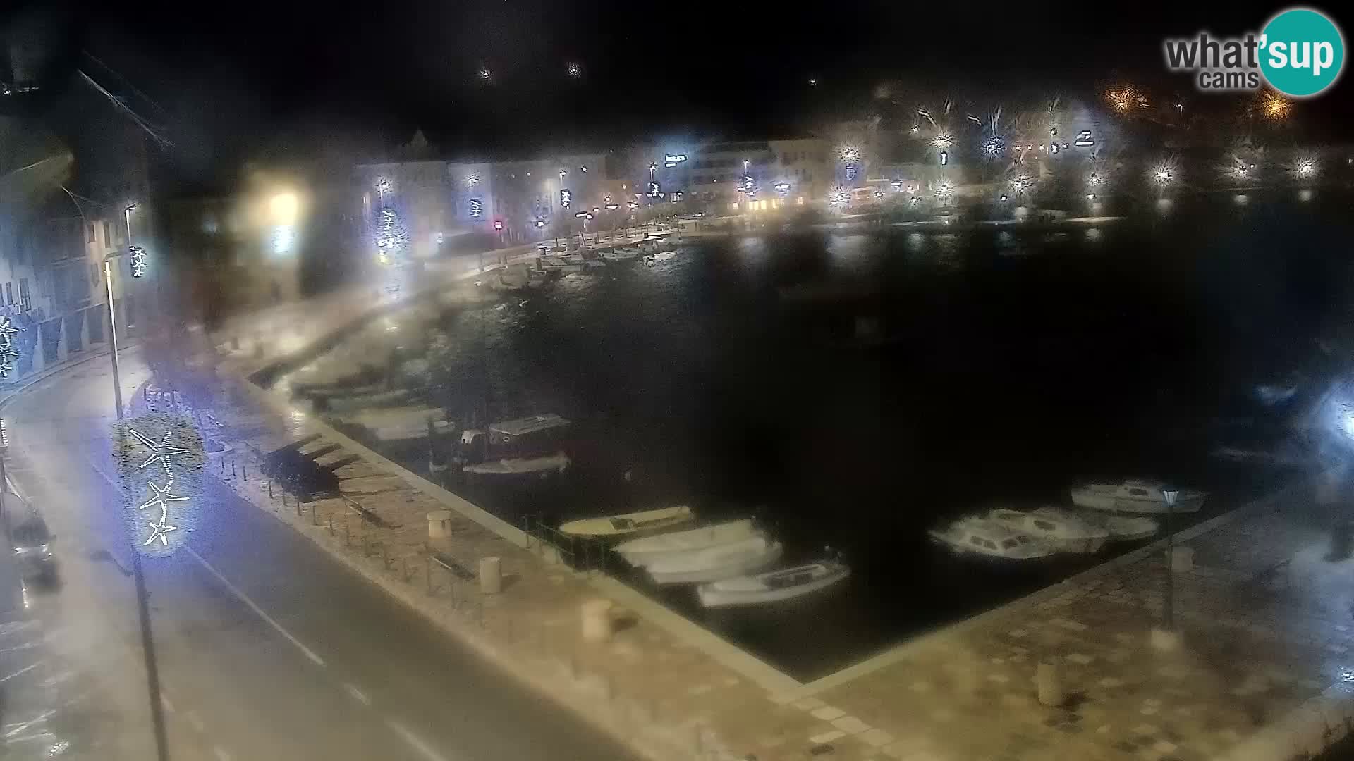 Senj Spletna kamera – pogled na obalo Senja