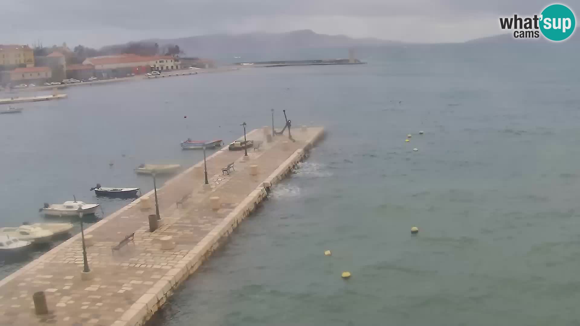 Senj camera en vivo – Vista panorámica de Senj riva