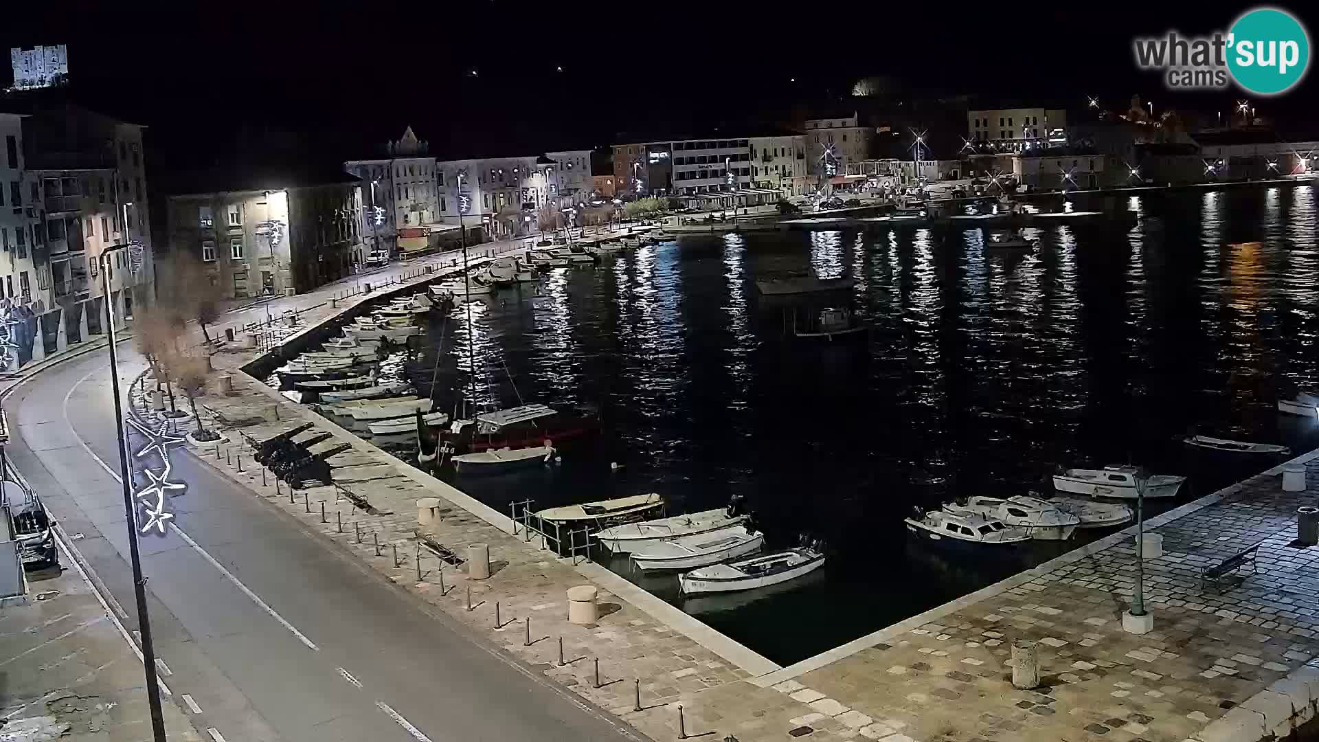 Webcam Segna – Panorama dell’lungomare di Senj