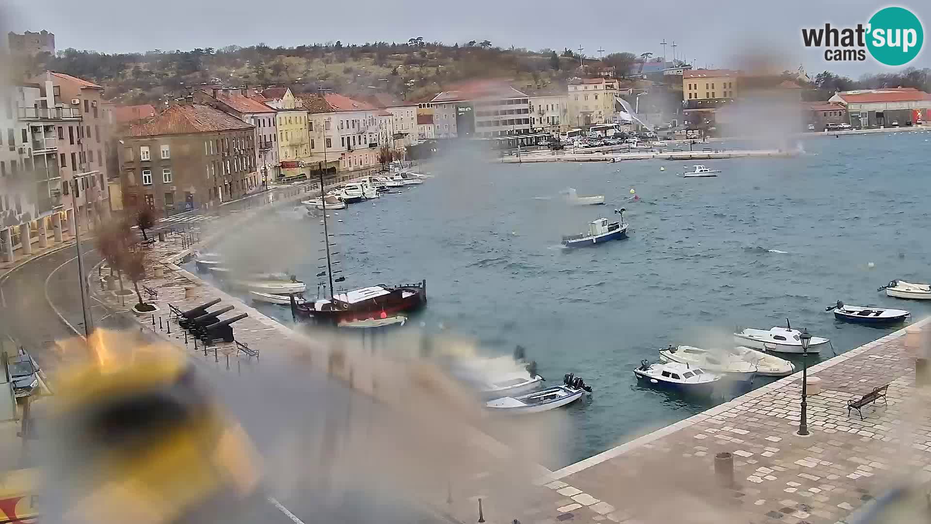 Senj Webcam – Panoramic view of Senj riva