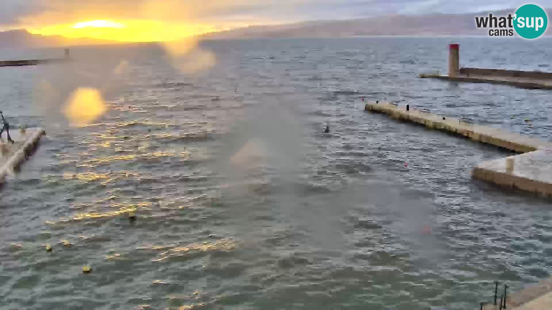 Senj Webcam – Panoramic view of Senj riva