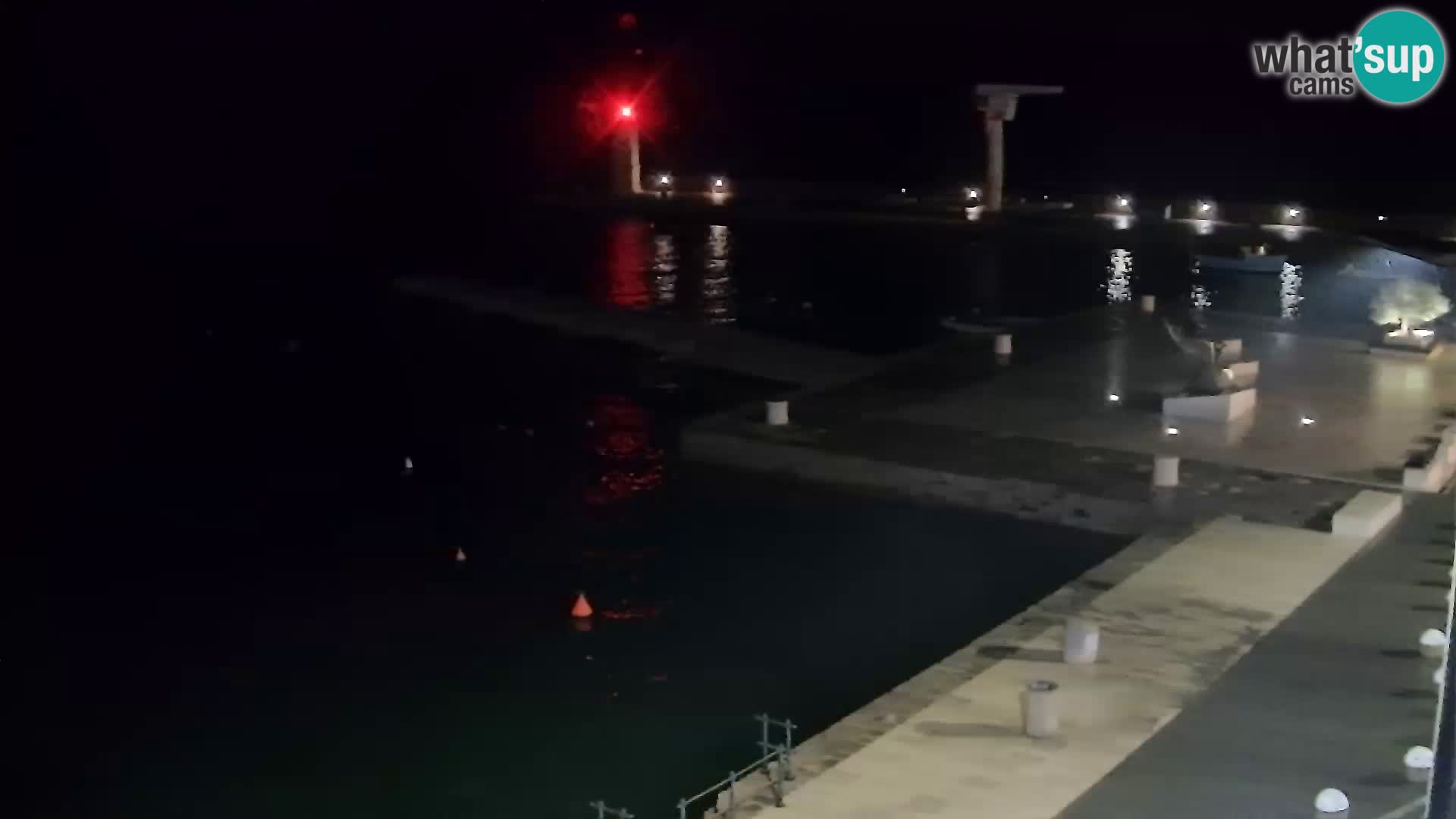 Senj camera en vivo – Vista panorámica de Senj riva