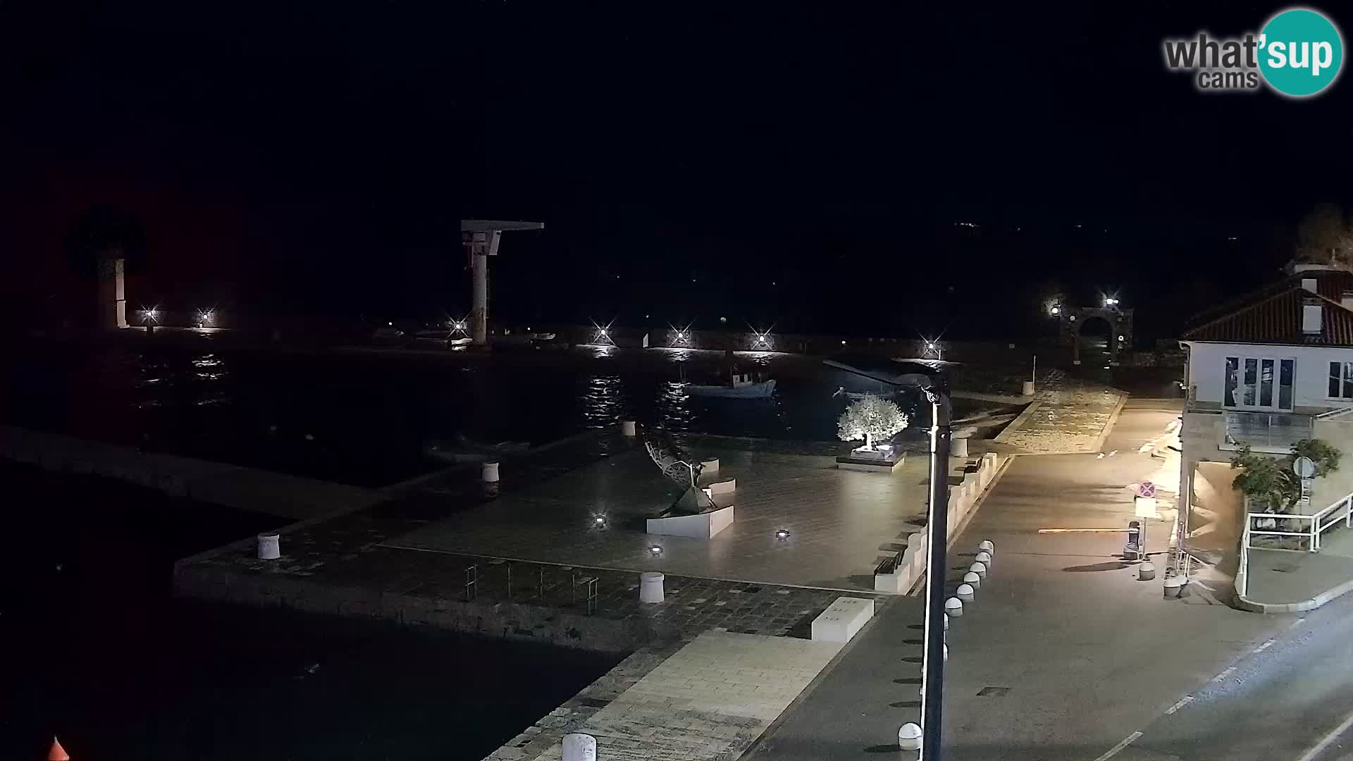 Senj Spletna kamera – pogled na obalo Senja