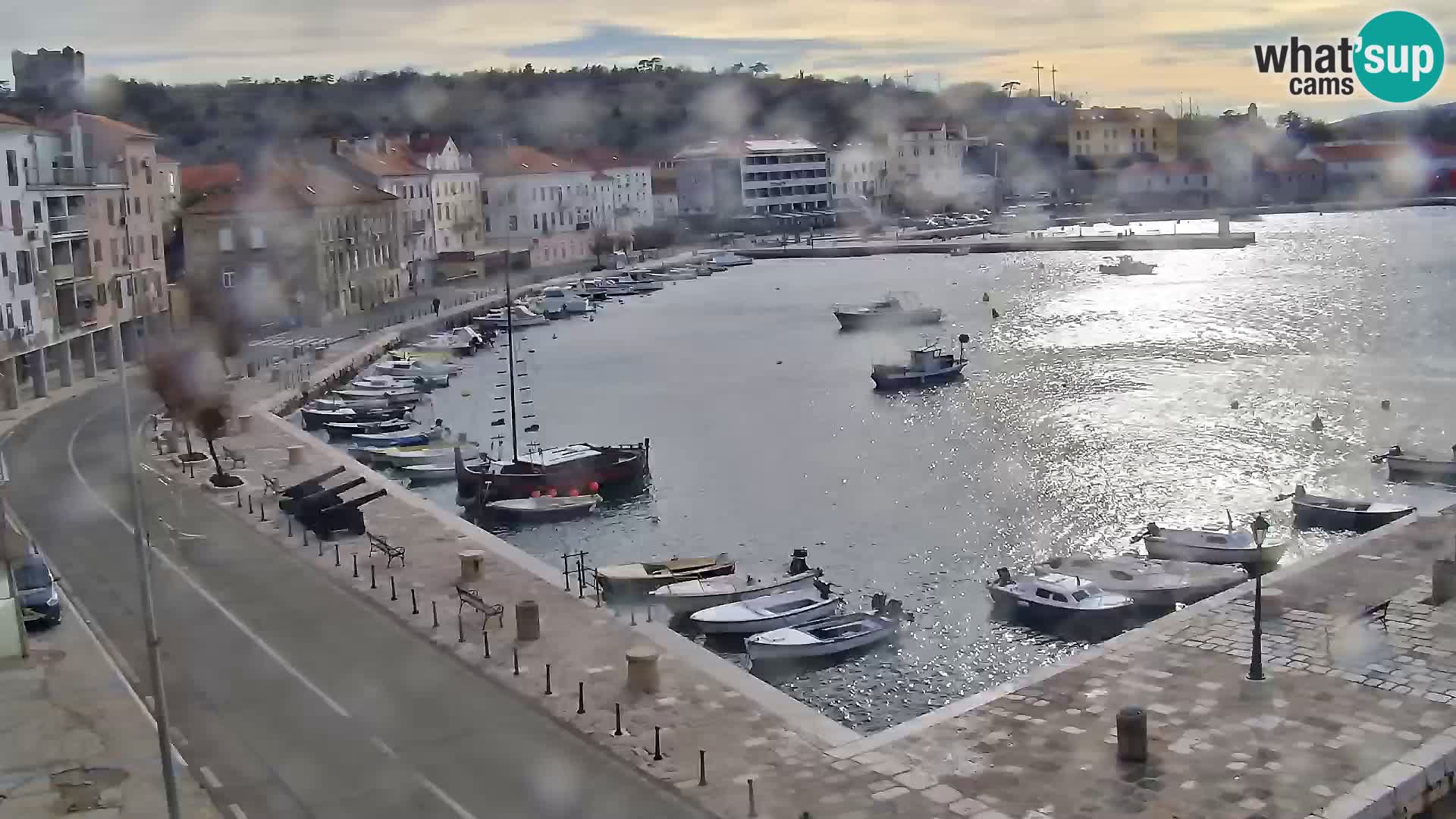 Senj camera en vivo – Vista panorámica de Senj riva