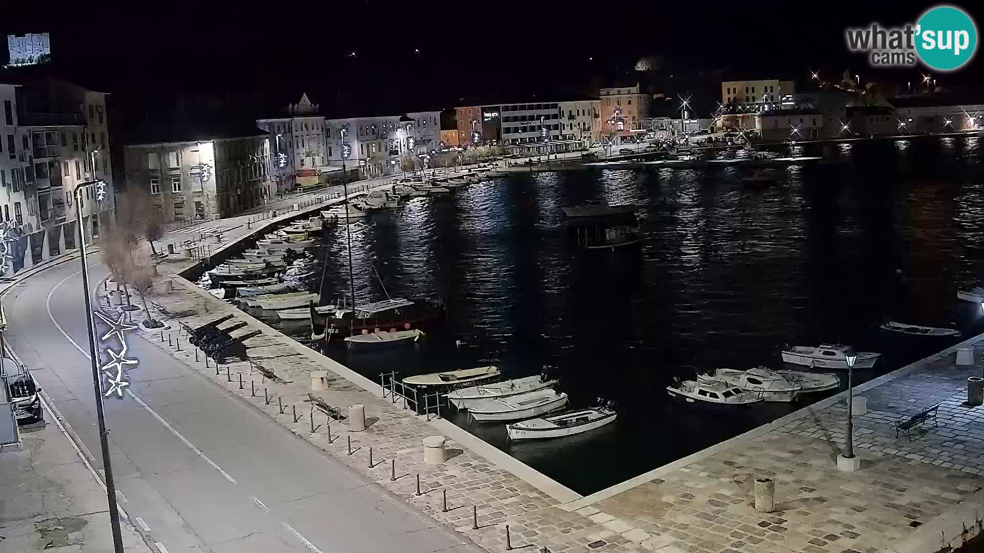 Senj camera en vivo – Vista panorámica de Senj riva