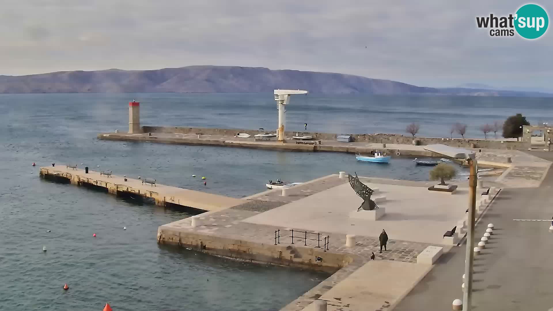 Senj Spletna kamera – pogled na obalo Senja