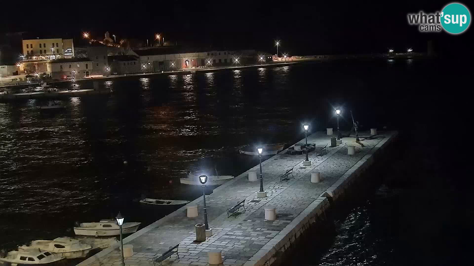 Senj Spletna kamera – pogled na obalo Senja