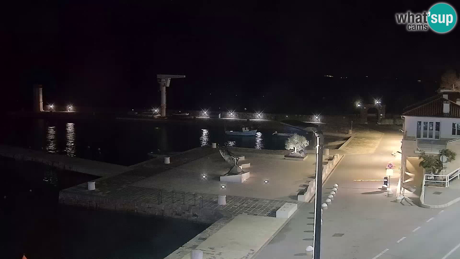 Senj camera en vivo – Vista panorámica de Senj riva