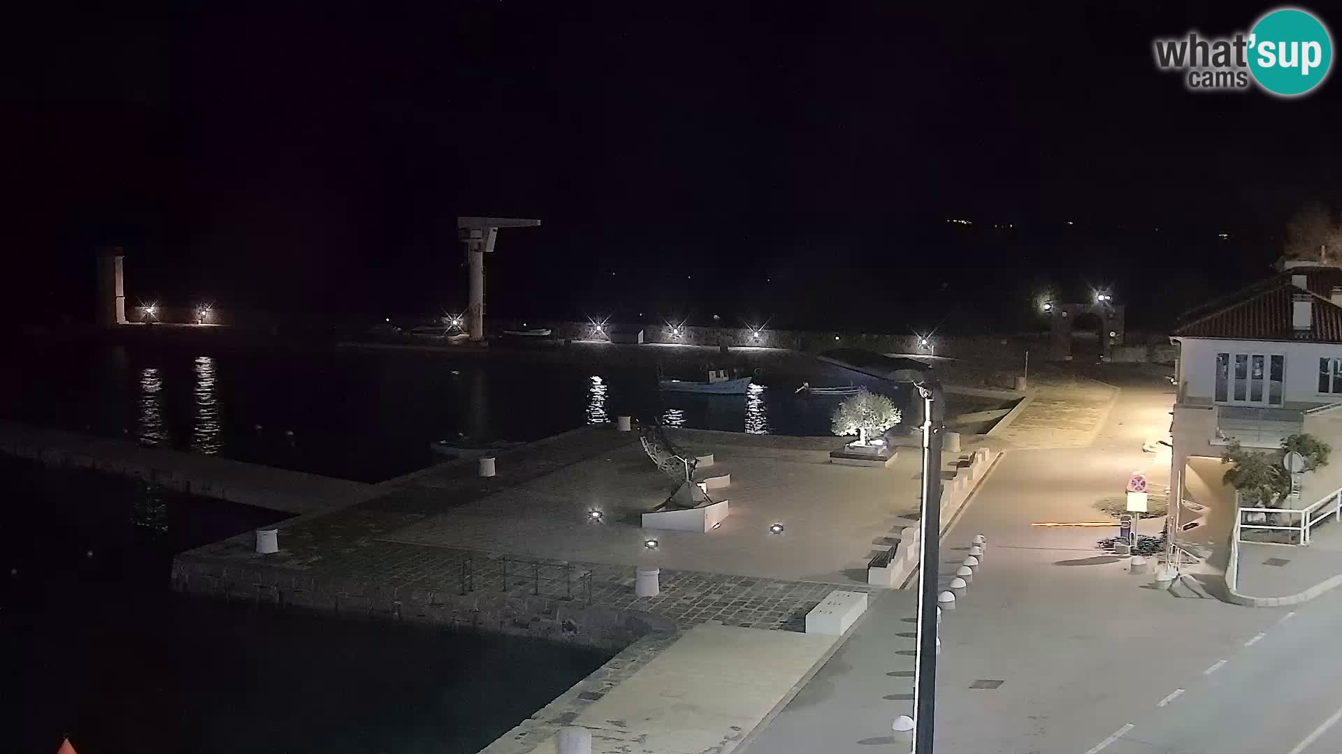 Senj camera en vivo – Vista panorámica de Senj riva