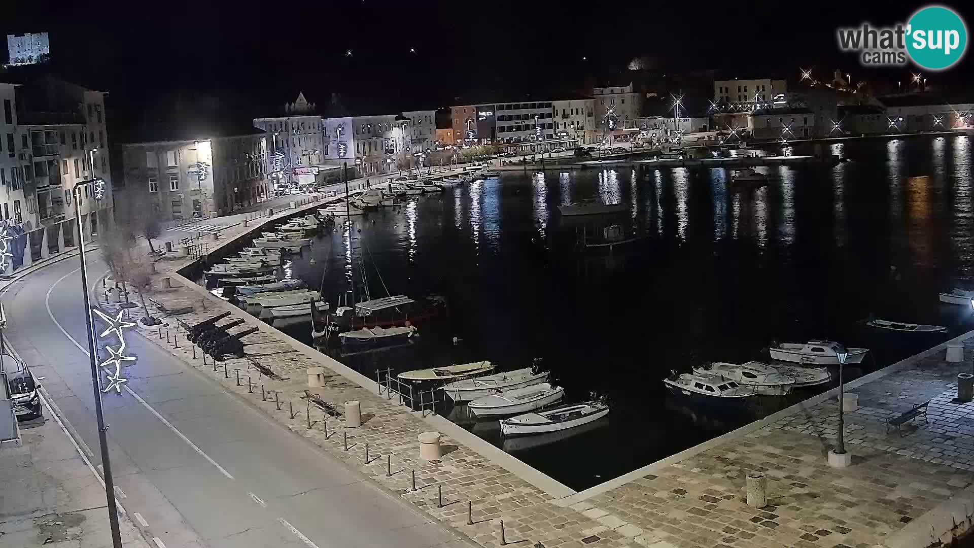 Senj camera en vivo – Vista panorámica de Senj riva