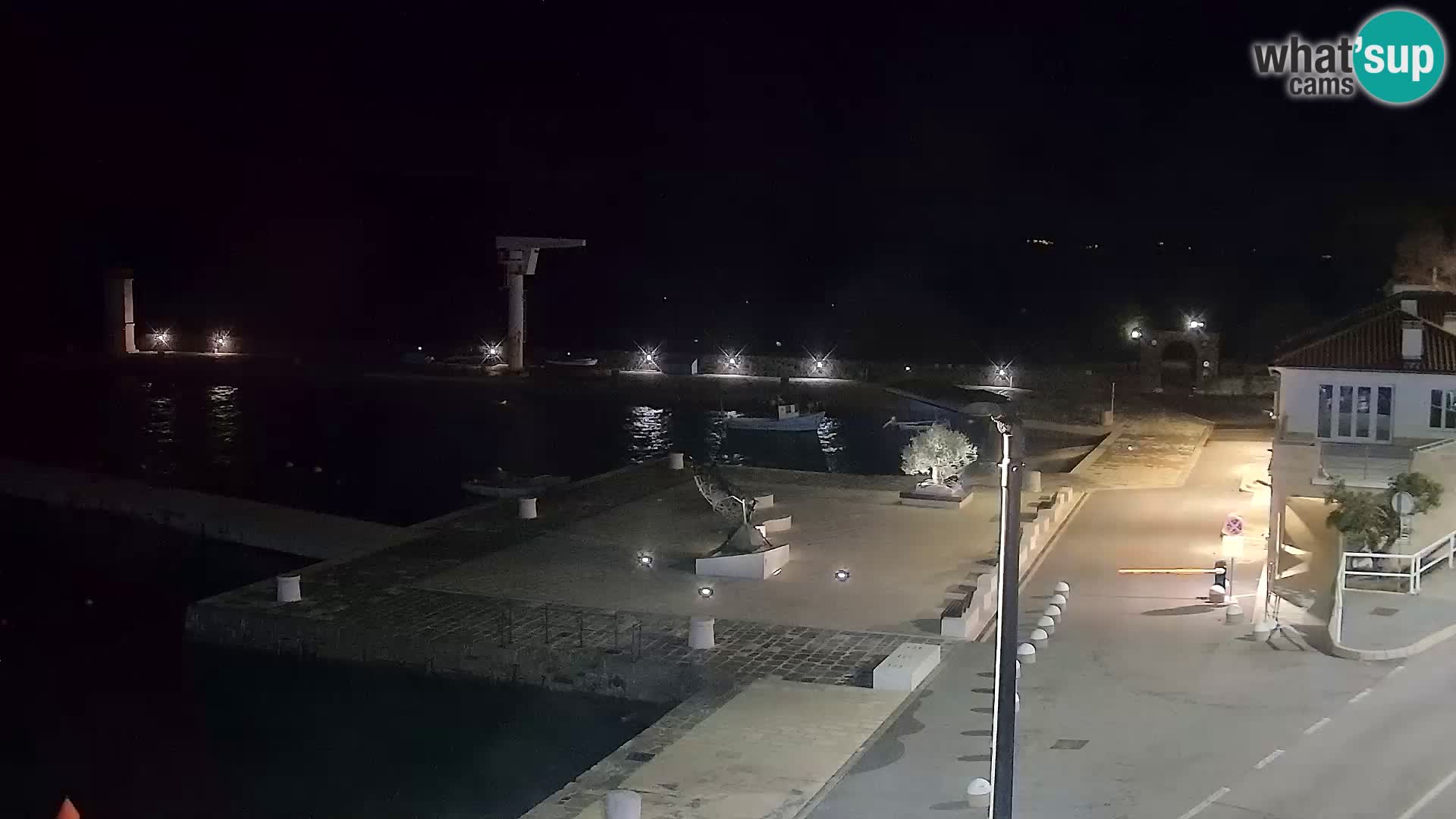 Senj camera en vivo – Vista panorámica de Senj riva