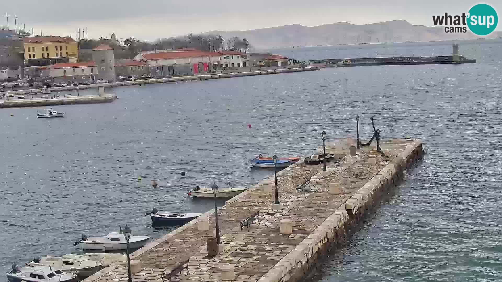 Senj Spletna kamera – pogled na obalo Senja