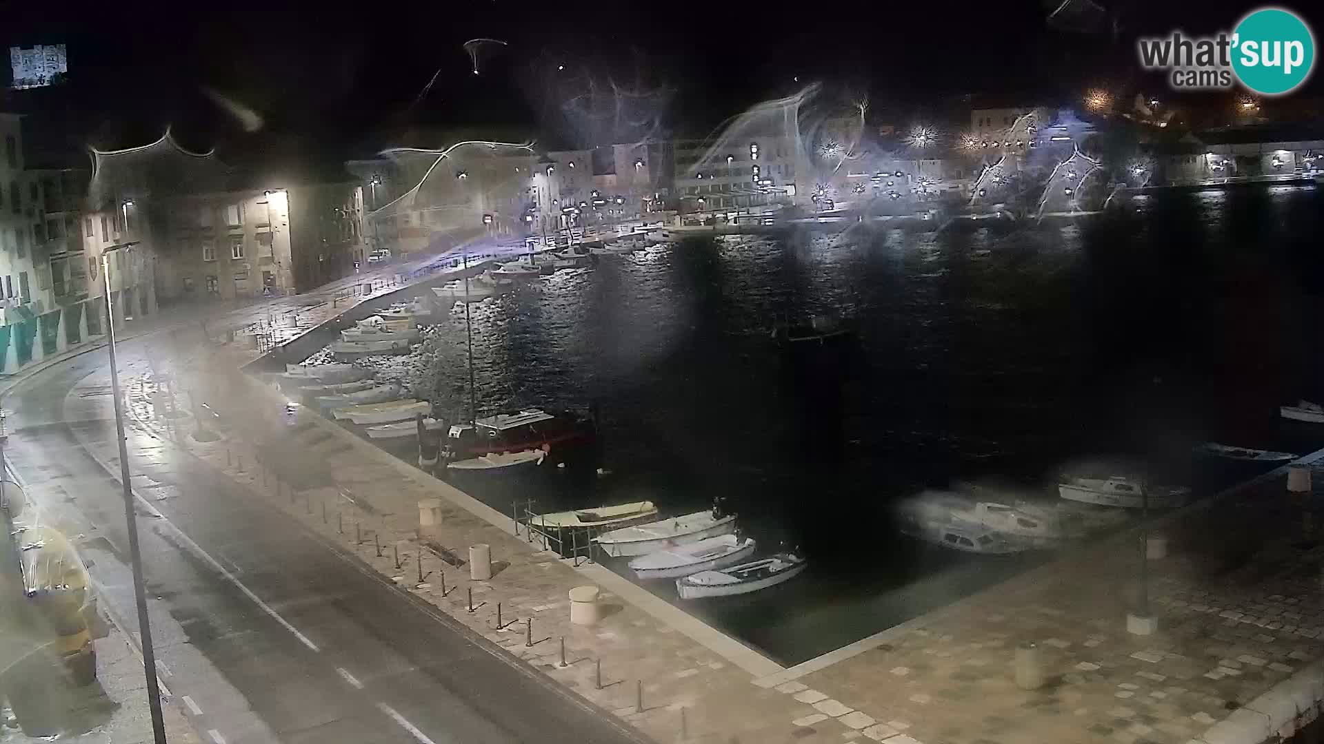 Senj Webcam – Panoramic view of Senj riva