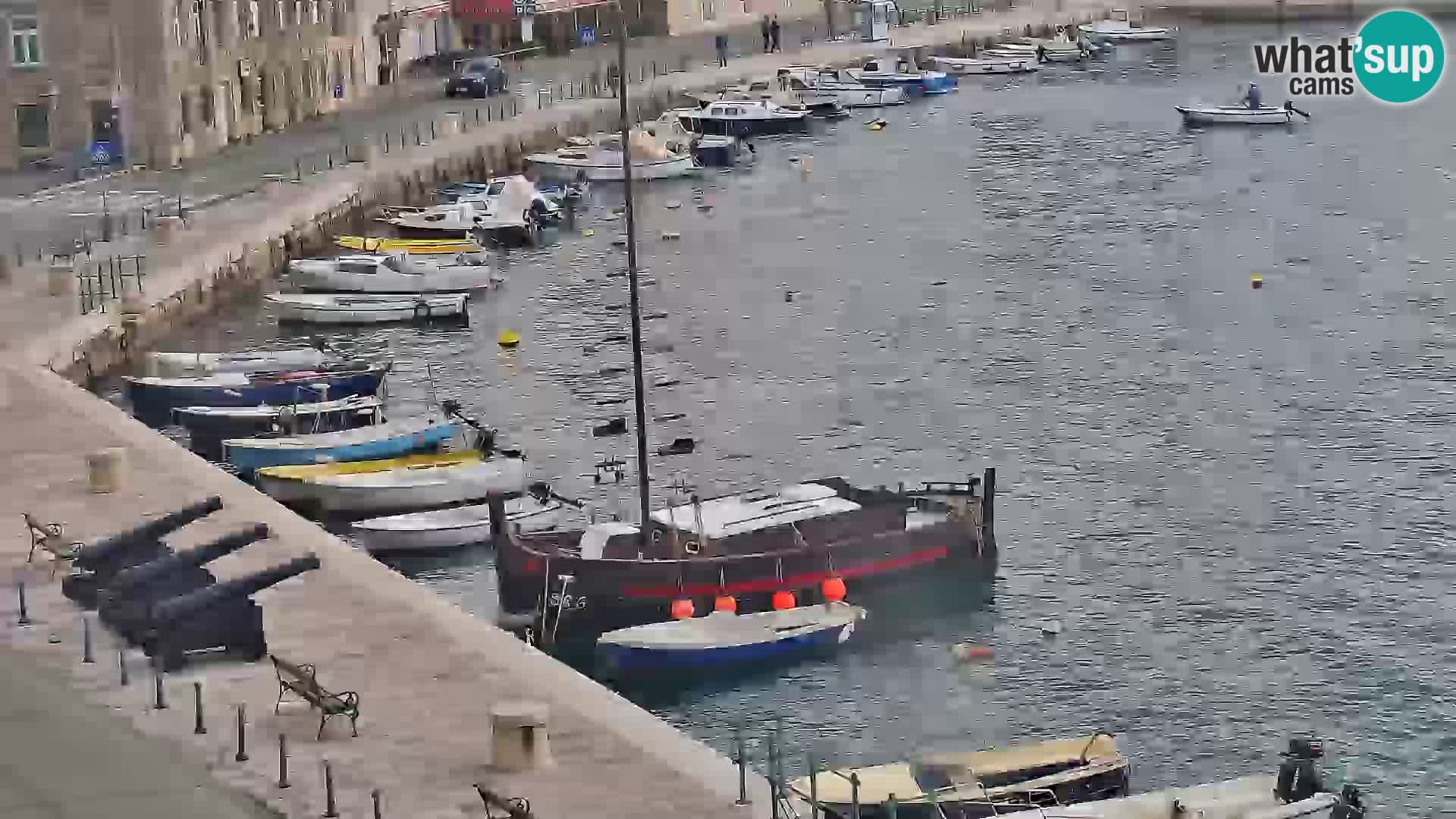 Senj Webcam – Panoramic view of Senj riva