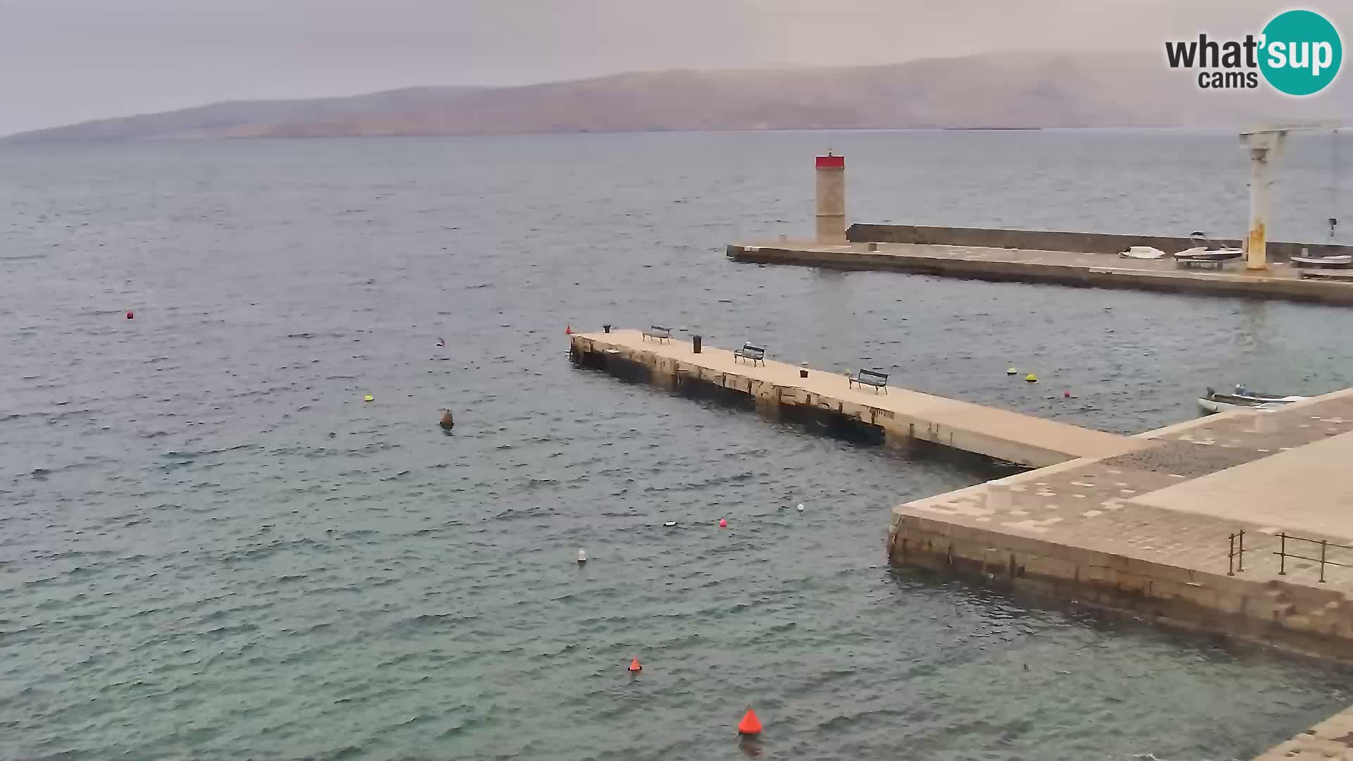 Senj Spletna kamera – pogled na obalo Senja