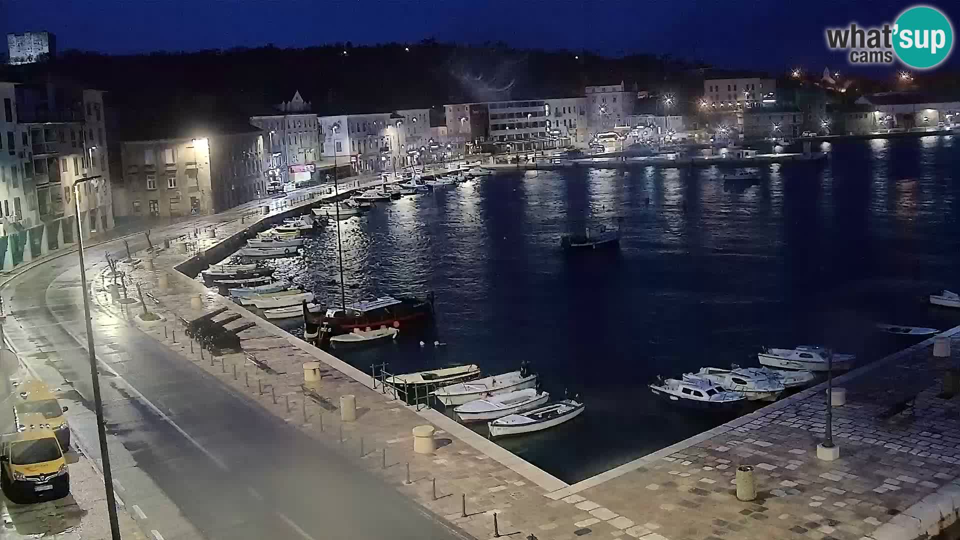 Senj Webcam – Panoramic view of Senj riva