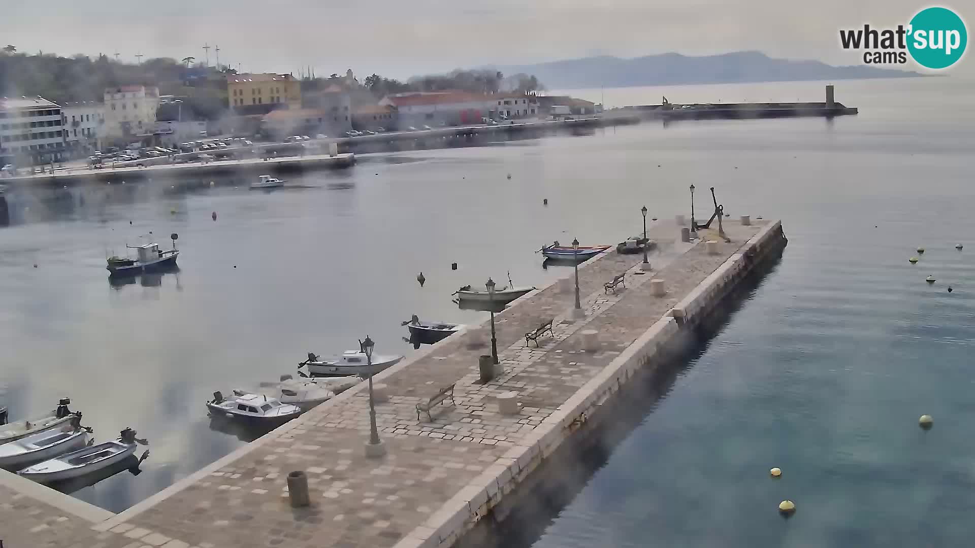 Senj Webcam – Panoramic view of Senj riva