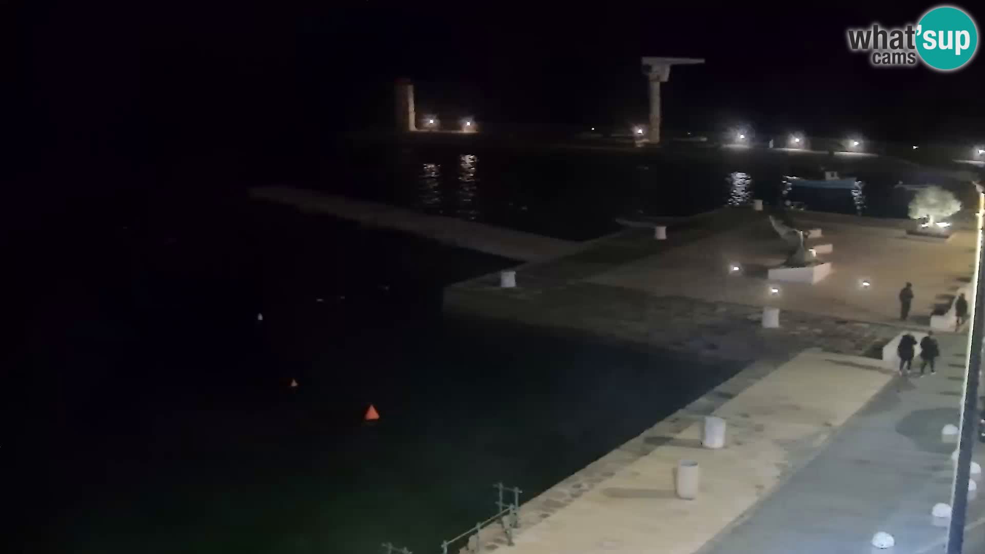 Kamera u živo Senj – Panoramski pogled na senjsku rivu