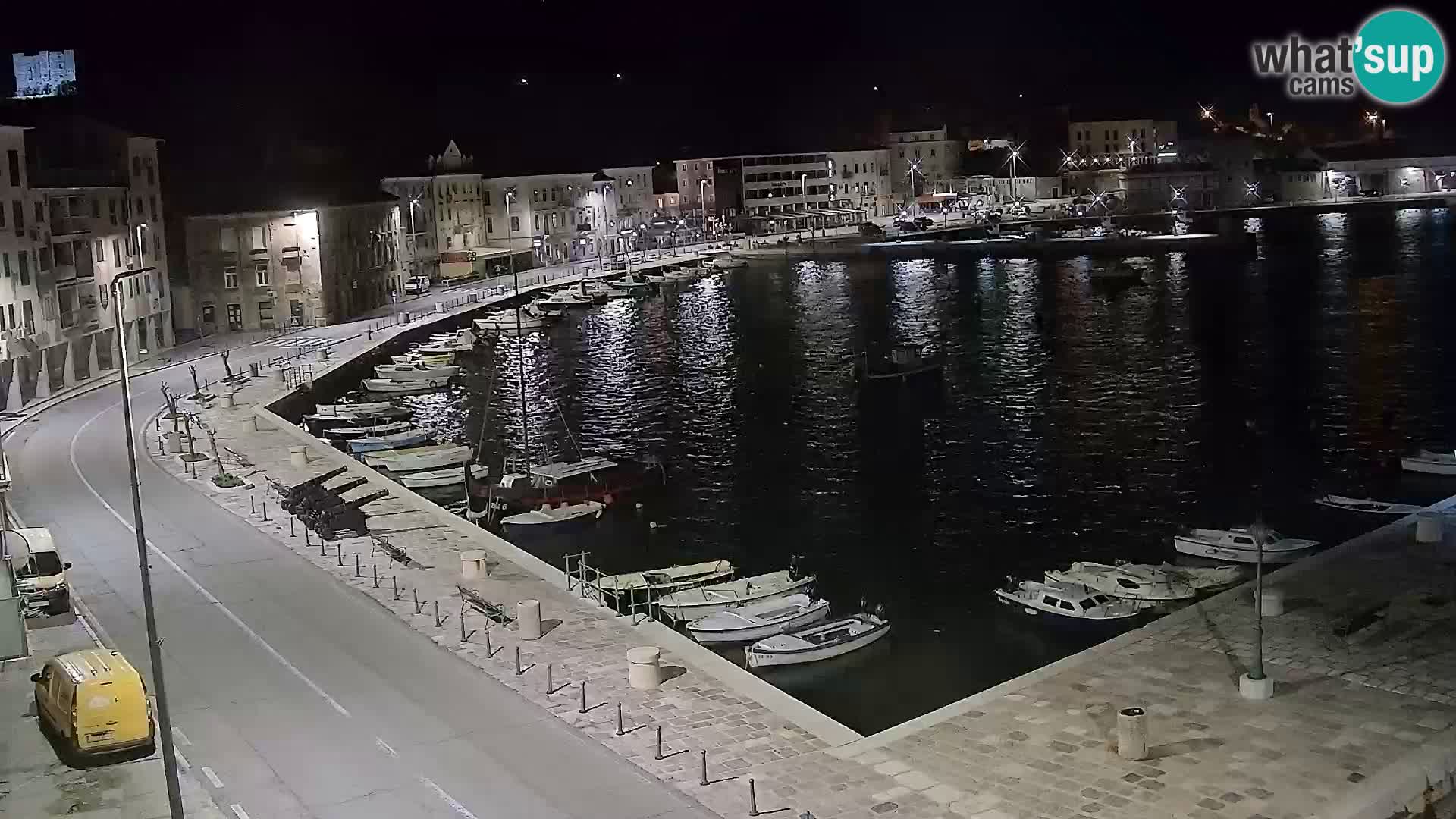 Senj Webcam – Panoramic view of Senj riva