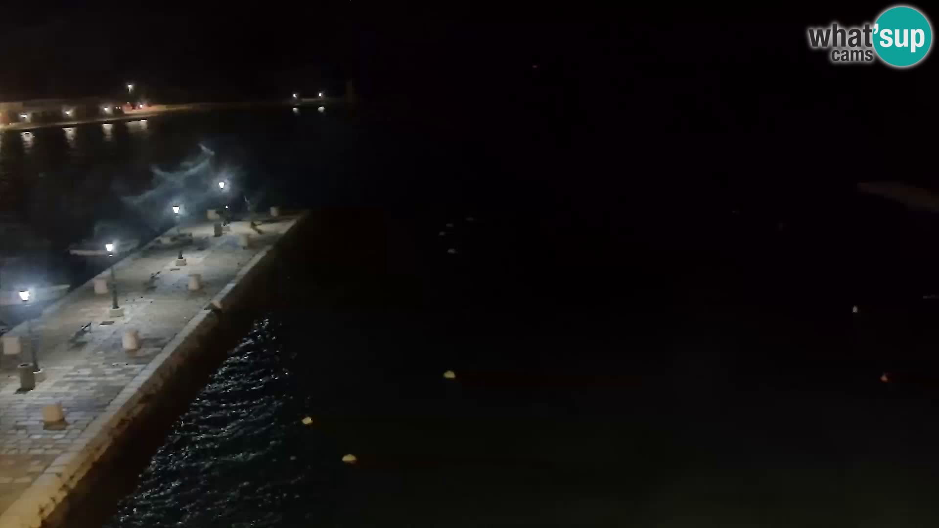 Senj camera en vivo – Vista panorámica de Senj riva