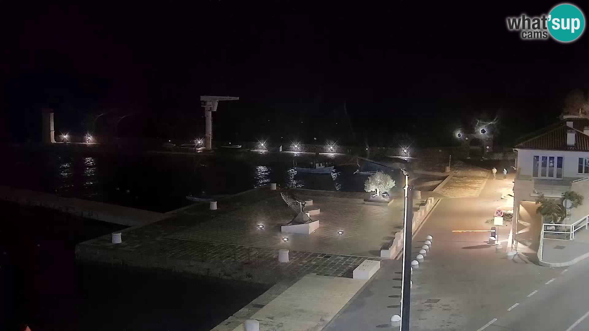 Senj camera en vivo – Vista panorámica de Senj riva