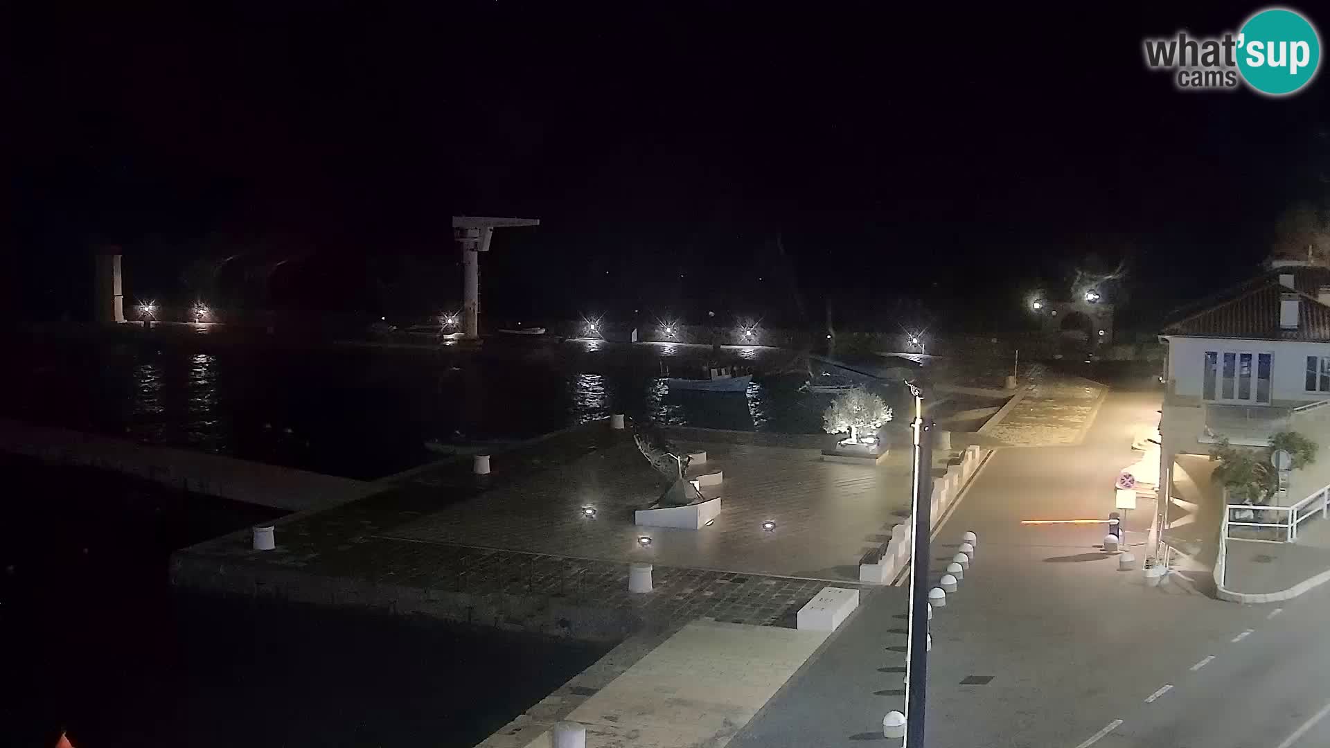 Senj camera en vivo – Vista panorámica de Senj riva