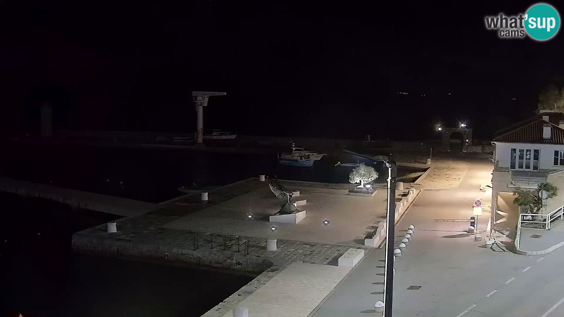 Senj Webcam – Panoramic view of Senj riva