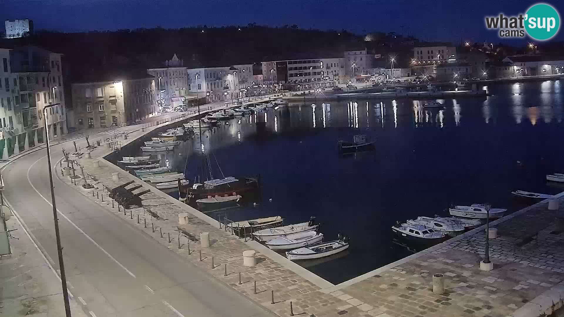 Webcam Segna – Panorama dell’lungomare di Senj