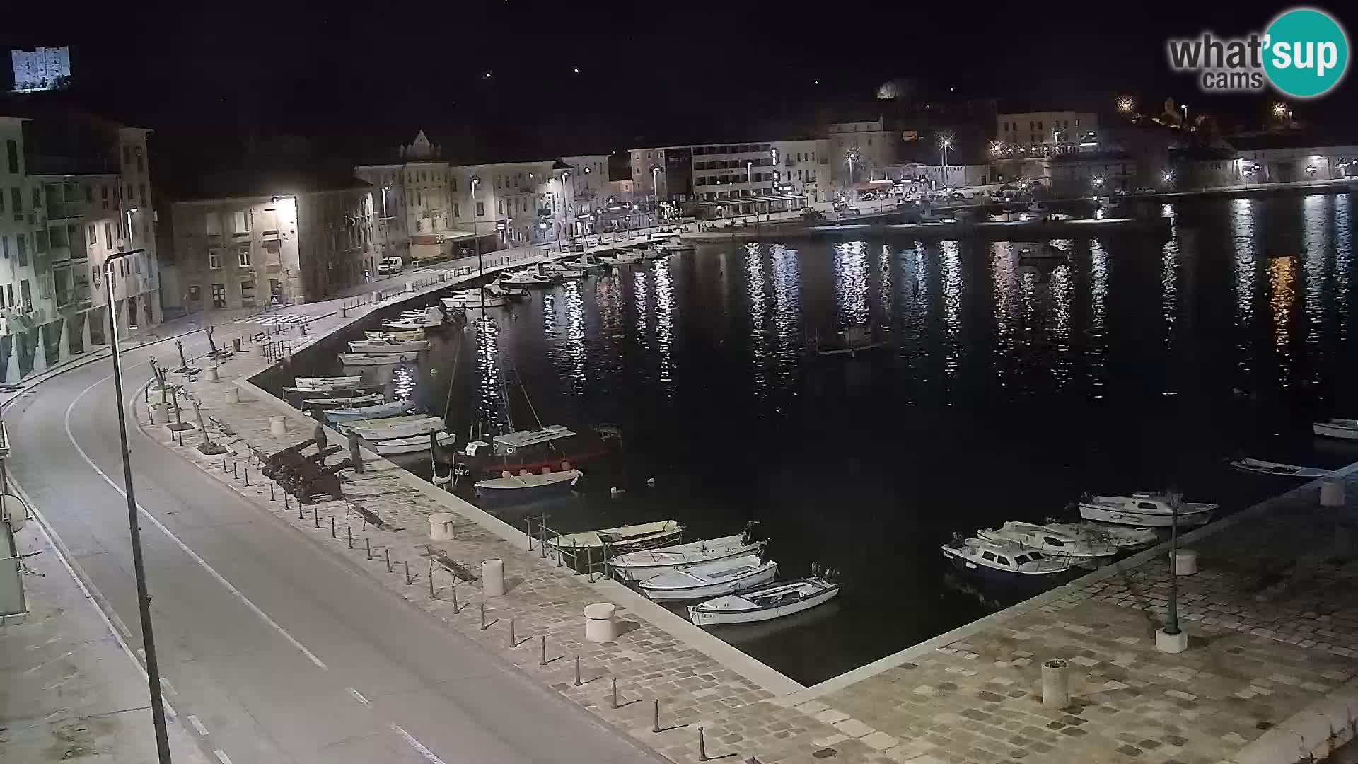 Webcam Segna – Panorama dell’lungomare di Senj