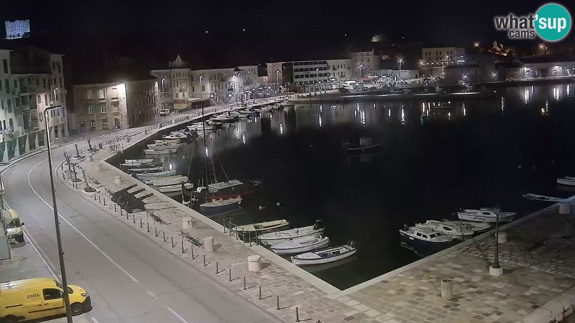 Webcam Segna – Panorama dell’lungomare di Senj