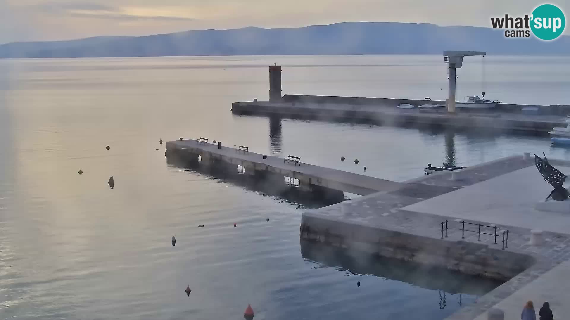 Webcam Segna – Panorama dell’lungomare di Senj