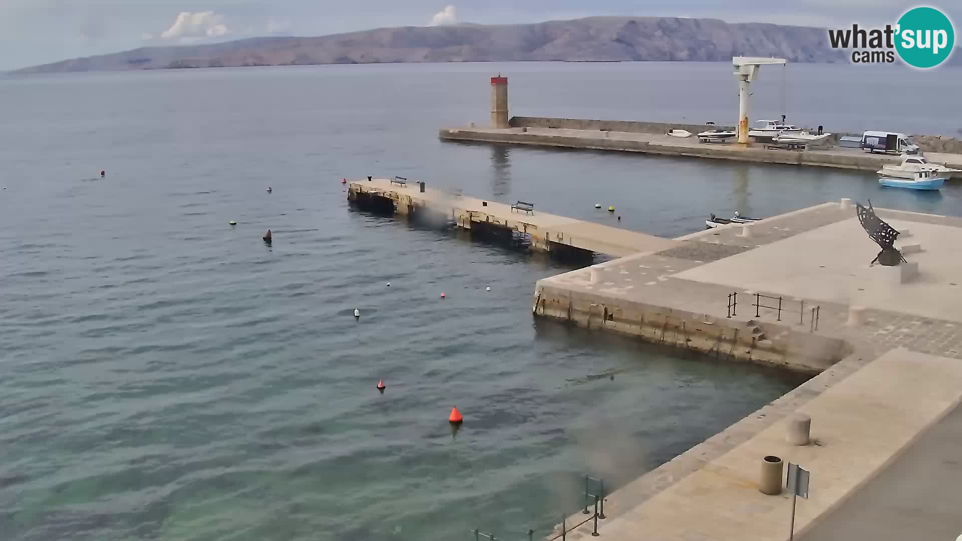 Senj Webcam – Panoramic view of Senj riva