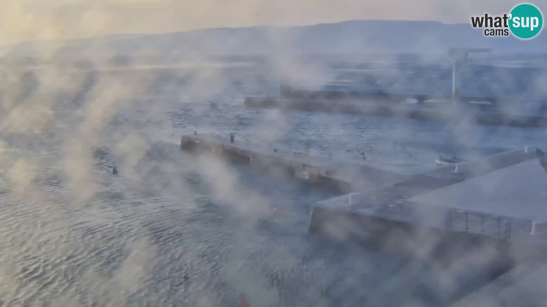 Senj Spletna kamera – pogled na obalo Senja