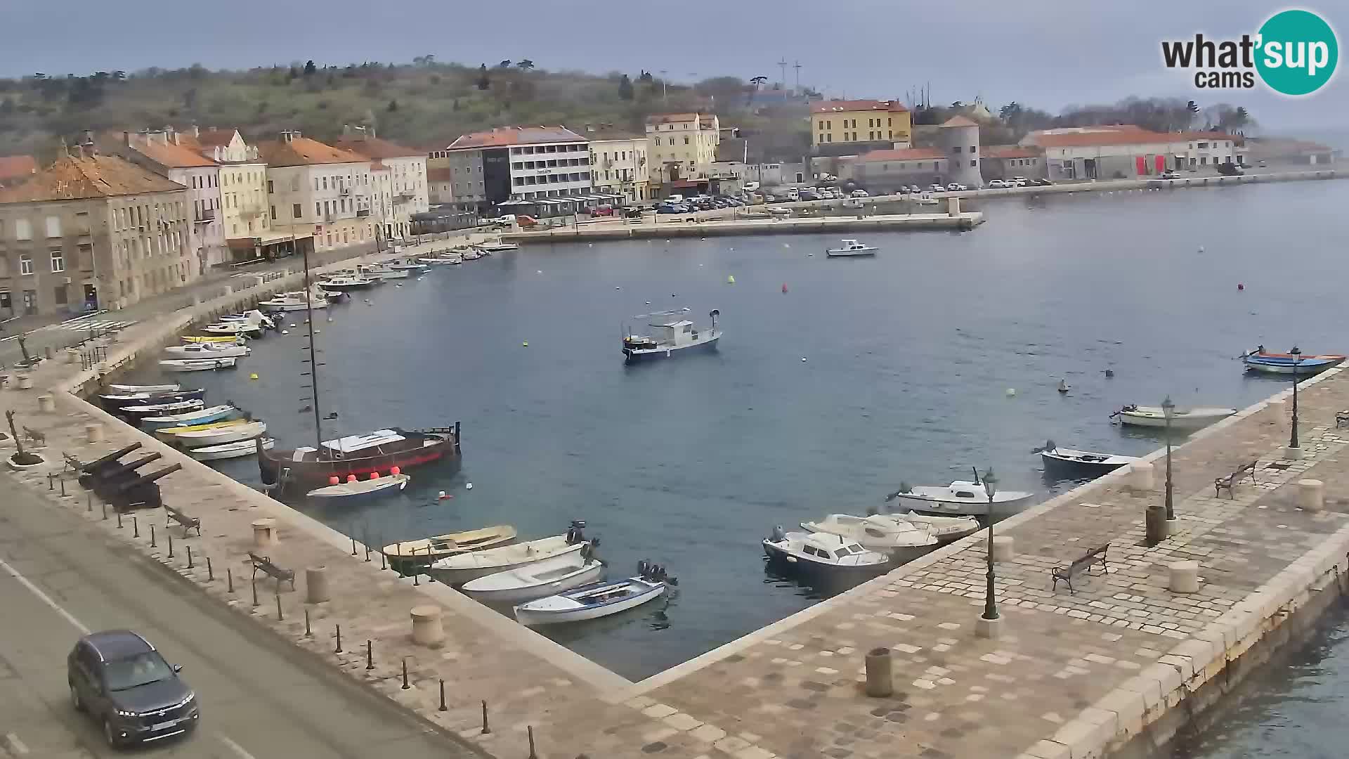 Webcam Segna – Panorama dell’lungomare di Senj