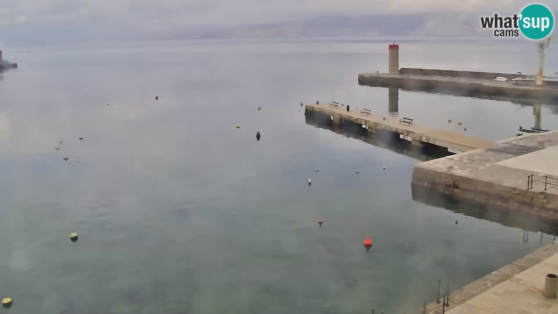 Webcam Segna – Panorama dell’lungomare di Senj