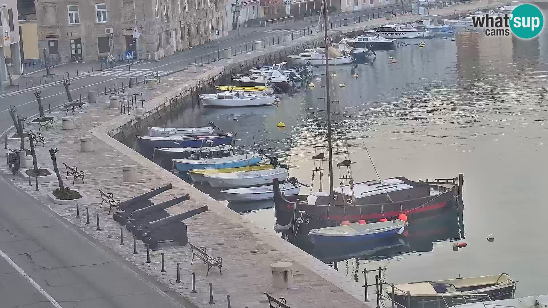 Senj Webcam – Panoramic view of Senj riva