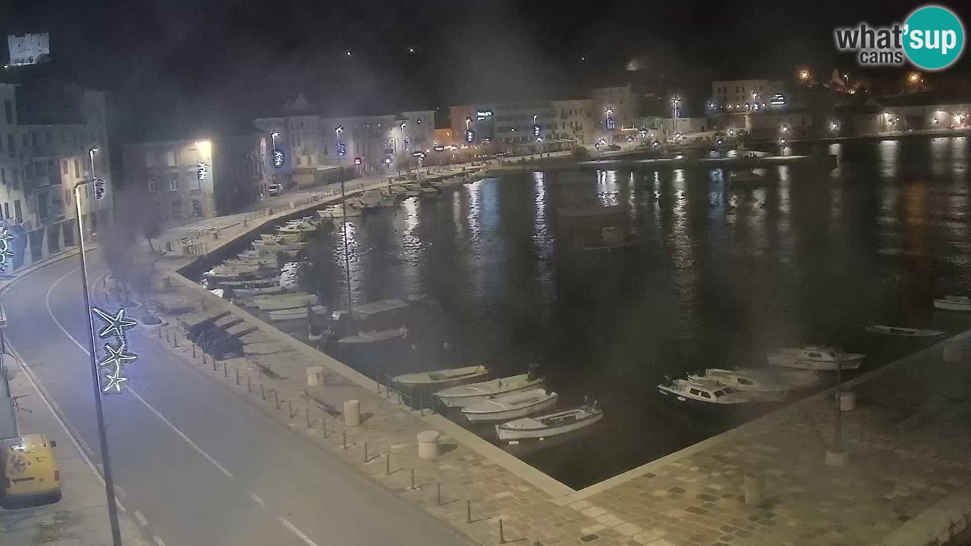 Webcam Segna – Panorama dell’lungomare di Senj