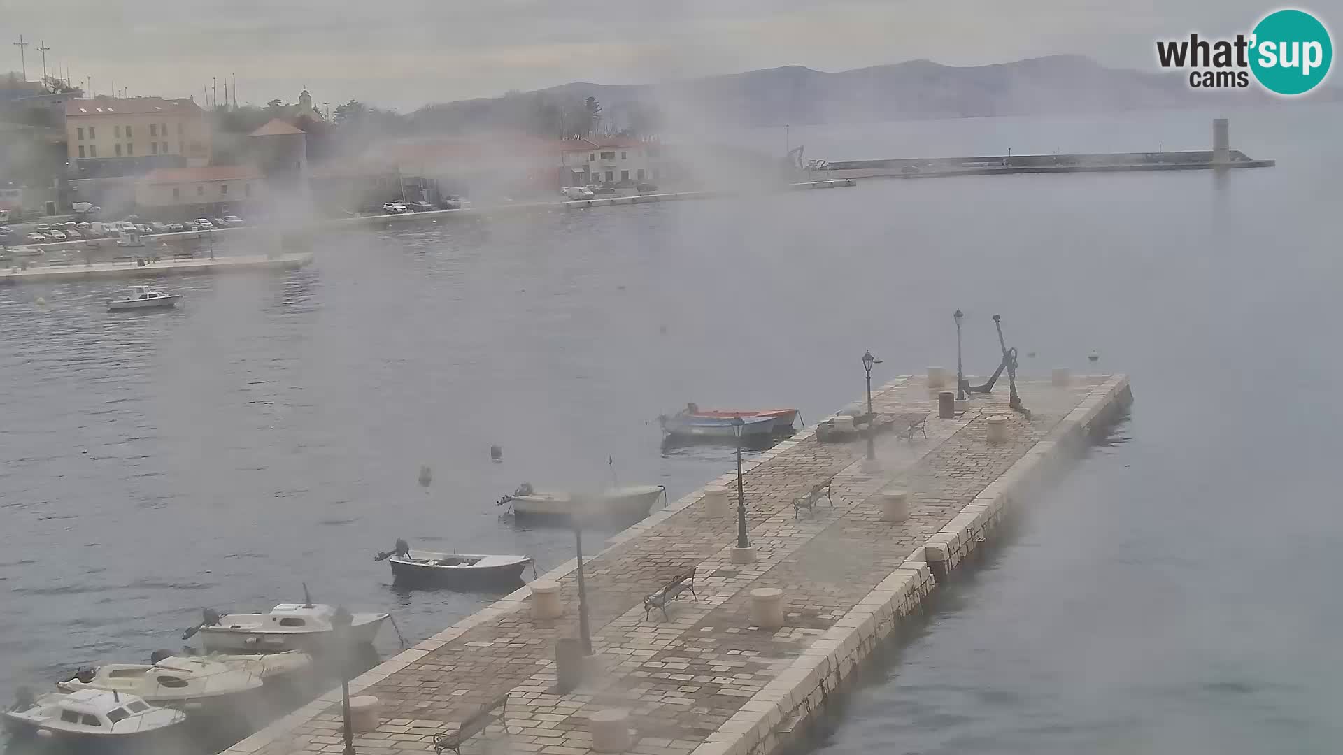 Senj Webcam – Panoramic view of Senj riva