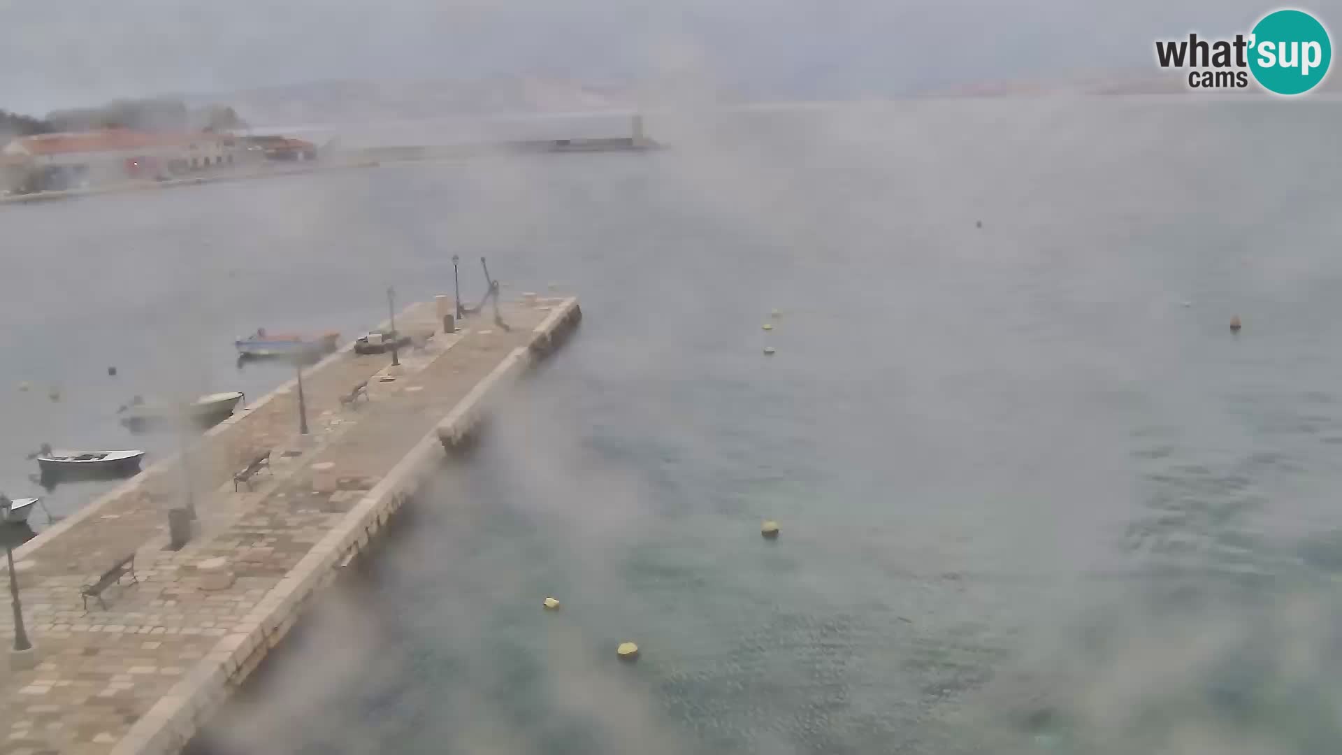 Senj Spletna kamera – pogled na obalo Senja