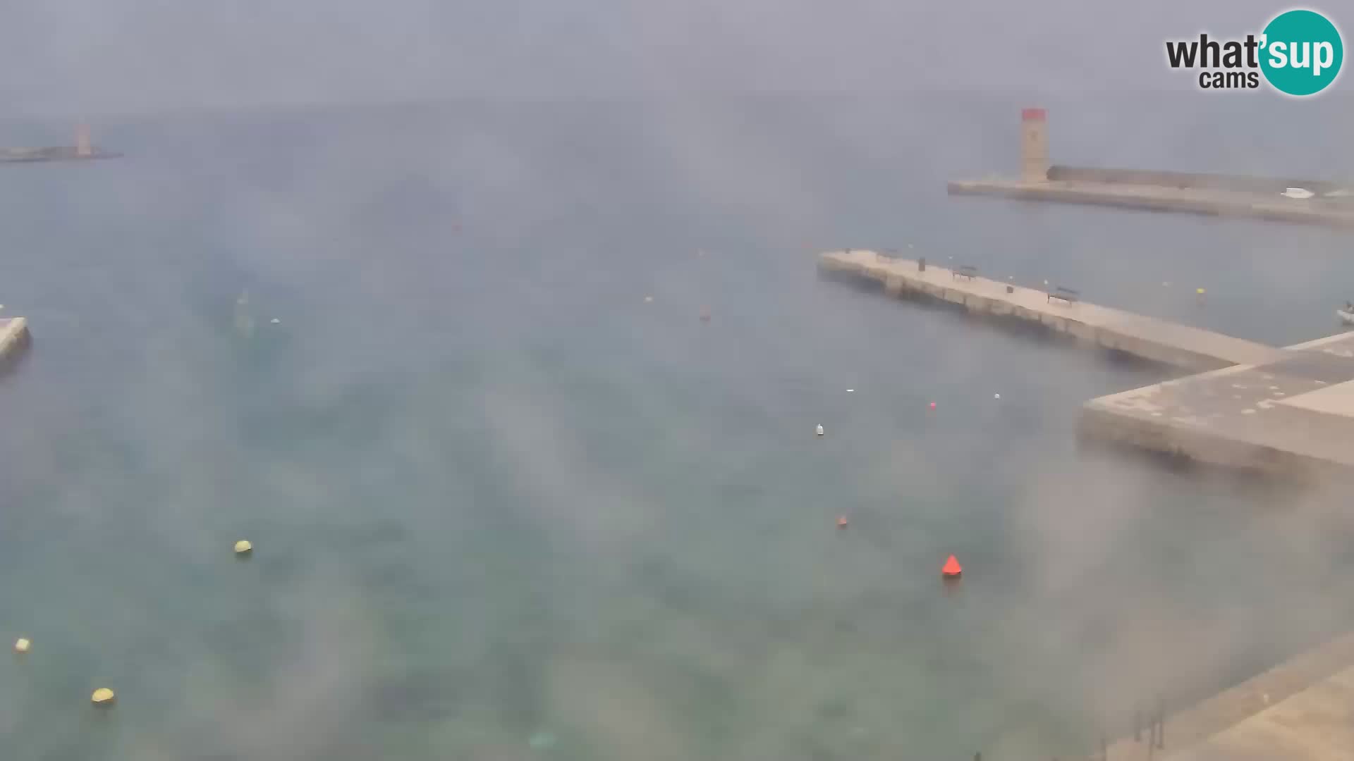 Kamera u živo Senj – Panoramski pogled na senjsku rivu