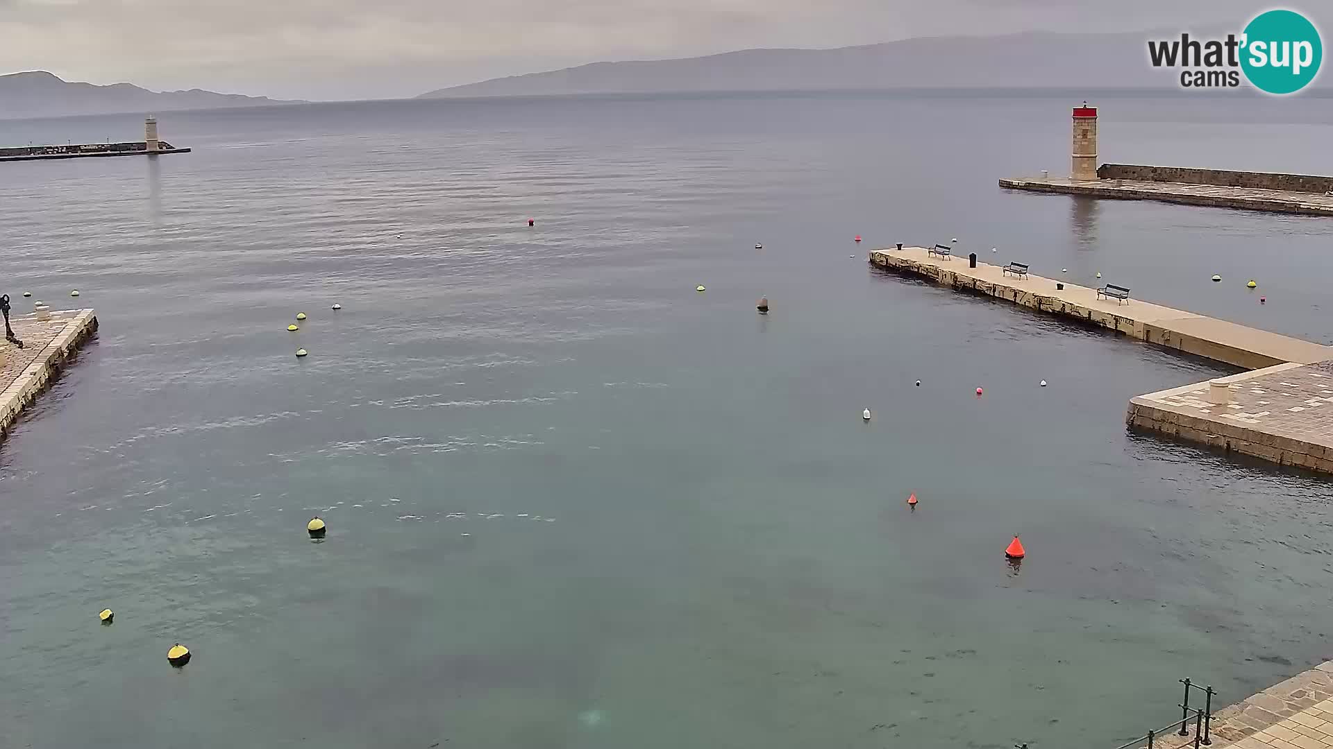 Senj Webcam – Panoramic view of Senj riva